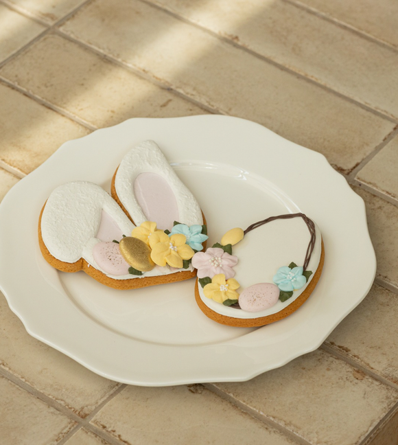 Набір пряників вушка зайчика та яйце 2 шт. Lorem Ipsum.com.ua